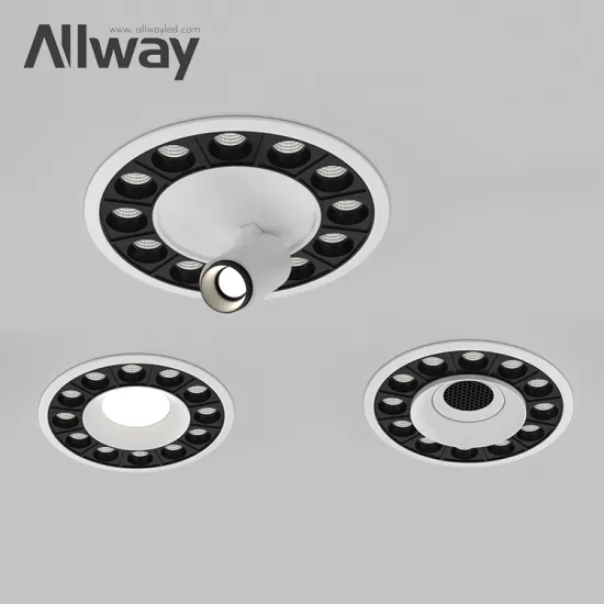 ALLWAY Factory Direct 8w-30w Waterproof Embedded LED Spot Lights & Downlights