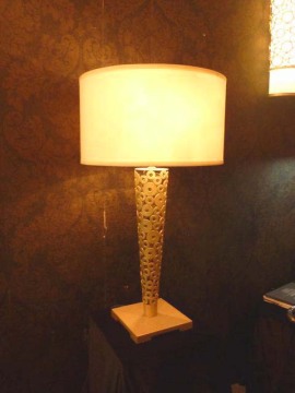 Modern fabric shade table lamp GB2082