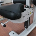 Commercial plate loaded seated dip training equipment