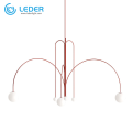 Luminaires suspendus LEDER marron