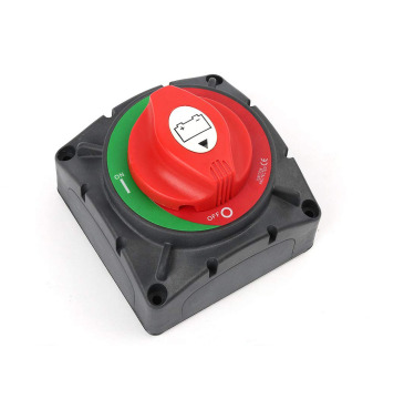 600A High Stroom Battery Disconnect-schakelaar voor 12V-48V-systemen
