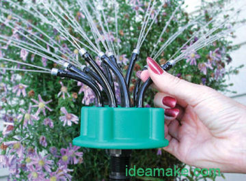 Noodle Sprinkler Head As Seen On TV Flexible Lawn & Garden Sprinkler