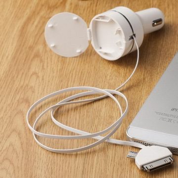 usb car charger 2 port QC 3.0 2000mA/12v car battery charger