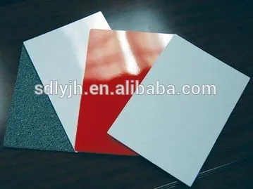 outdoor cladding pe/pvdf aluminum composite panel building finishing materials