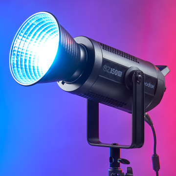 Godox SZ150R 150W RGB LED Video Light for TikTok and YouTube Photography Studio