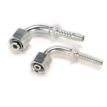 Metrisch vrouwelijk 24 ° kegel elleboogaanpassing 20491-t: koolstofstaal hydraulische fitting