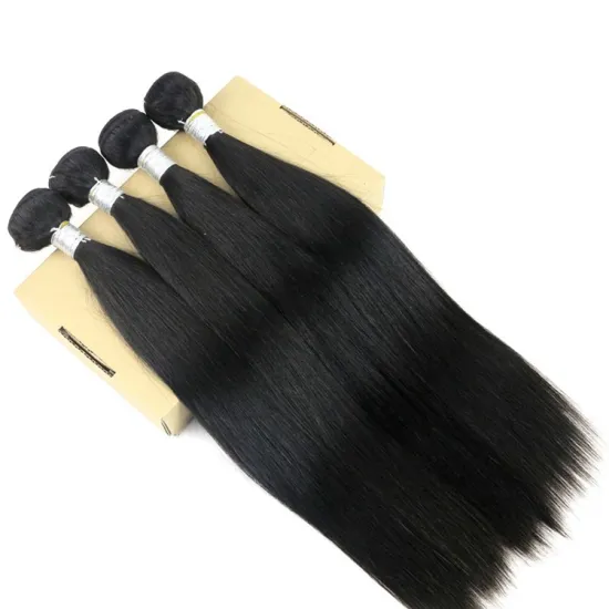 100% Unprocessed Raw Virgin Brazilian Straight Human Hair Weave Real Brazilian Hair Bundles
