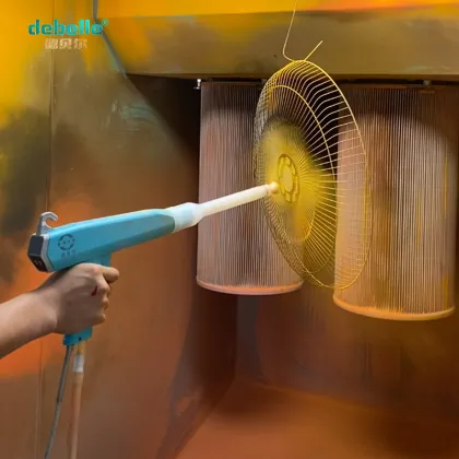 Powder coating machine controllers