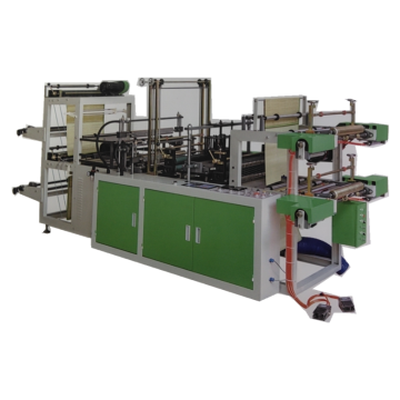 Double Layer High Speed T-Shirt and Plastic Bag Making Machine