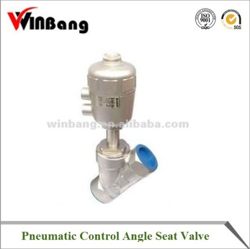 Pneumatic Control Angle Seat Valve Model: ASV-K10