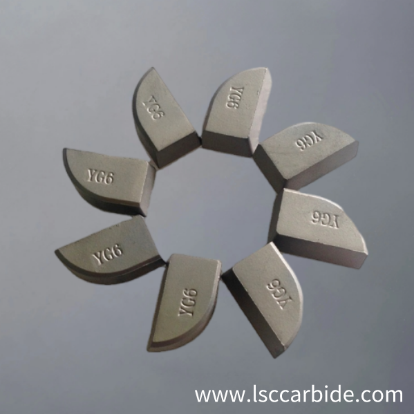 Tungsten Carbide Brazed Tips For Brazing Tools