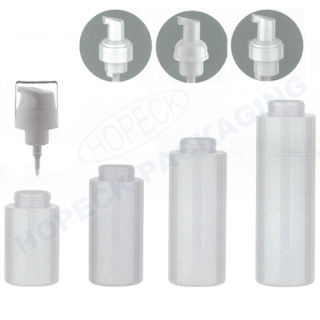 round shape plastic foam pump bottle 70ml,100ml,150ml,200ml
