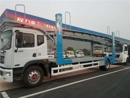 Dongfeng Single Bridge 5 position car transporter