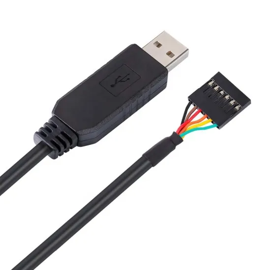 High quality USB to 6pin TTL Serial Cable