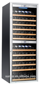 dual zone compressor wine fridge