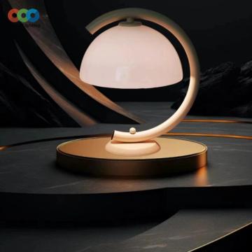 Modern Glass LED Mushroom Table Lamp