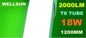 1200mm 18W high brightness T8 LED tube cool white