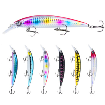 नई 36g 6colors jerkbait भारी वोबलर खारे पानी के मछली पकड़ने के लिए डूबते हुए
