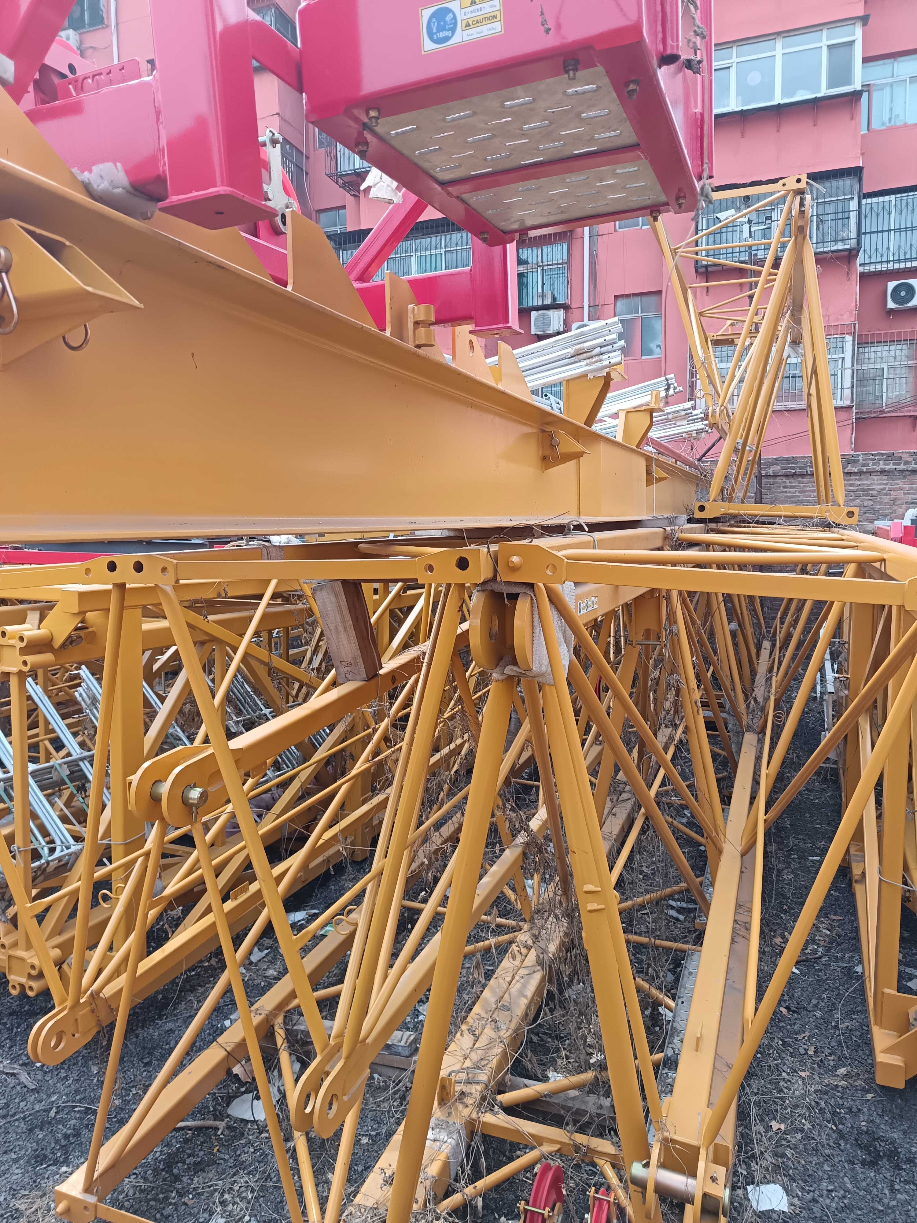 xcmg-used-tower-crane-counterweight-stack