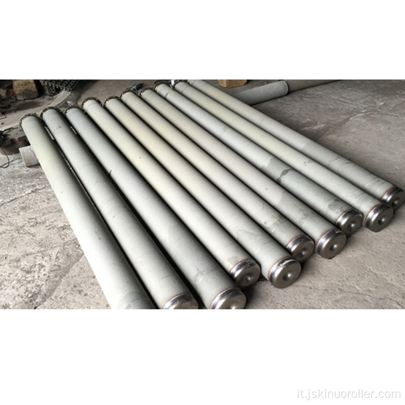 Tubo radiante a forma di linea i zincato