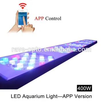 S400+ WiFi IOS Smartphone Control LED Aquarium Lighting for Reef Tanks SPS Growing
