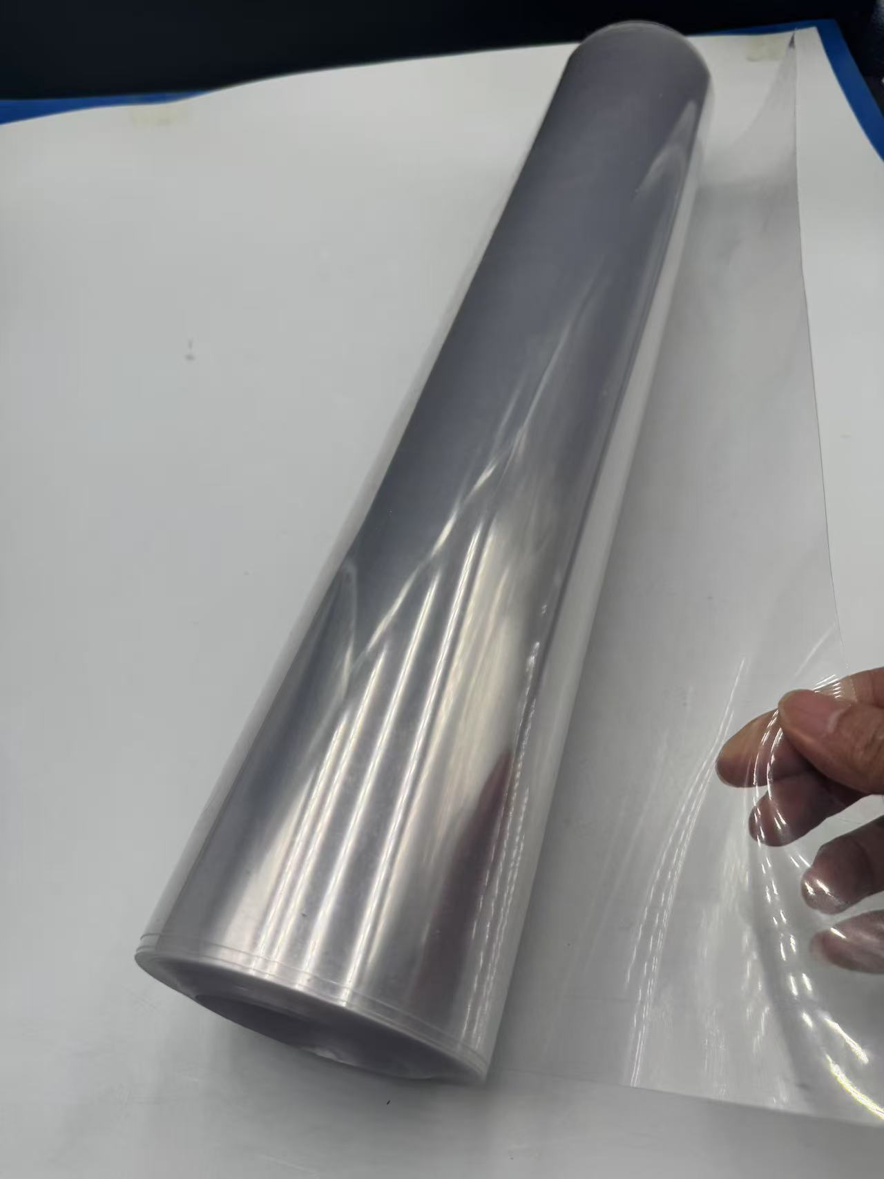 Transparent HI PVC film food packaging