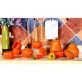 Stoviglie in ceramica serie zucca a tema Halloween