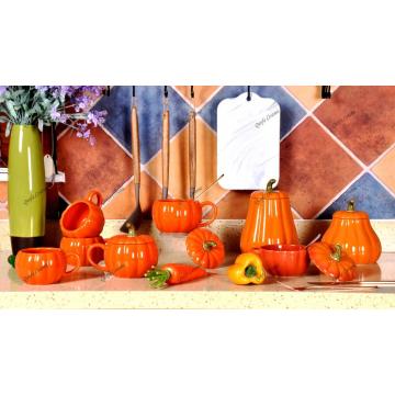 Halloween theme pumpkin series ceramic tableware