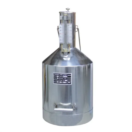 Stainless Steel 20L Diesel Gasoline Gauge Measuring Can