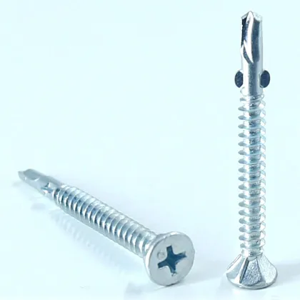 Phillip Flat Head Self-Drilling Screws With Wings