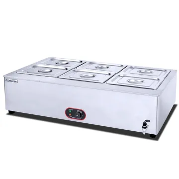 Electric Bain Marie Food Warmer Soup Bain Marie with The Tap