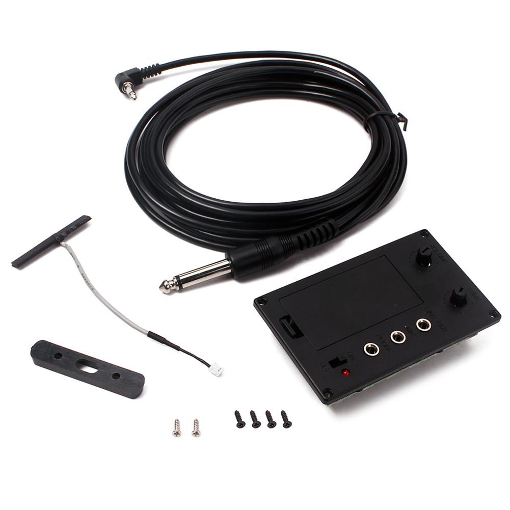 New Arrival Electric Violin Eq Preamp Pickup Transducer Violin Parts