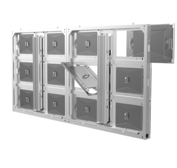 Corner 3D Circle Led Display For Outdoor Advertising