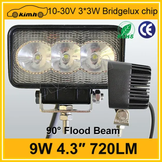 100% satisfaction guarantee 4.3inch 9W 720LM led light work