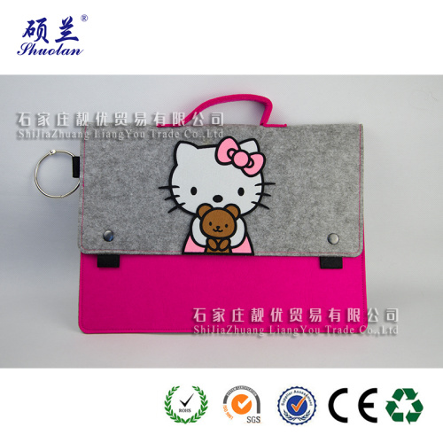 High quality newest design felt laptop bag