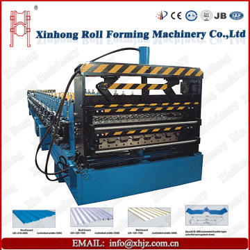 Twolayer tile machine made in XinHong