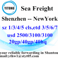 Shenzhen logistique Service d'acheminement à NewYork