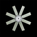 8 lames pag pags de ventilateur axial pour la gense