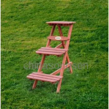 Wooden flower planter/garden flower stand/flower barrel