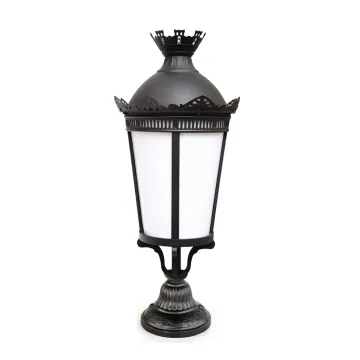 Victorian Post Top Light Outdoor Classic Small Post Top Lighting Fixture RHT-13322