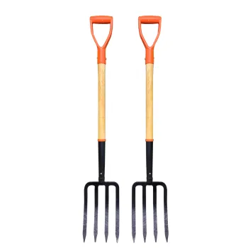 Wholesale 4 Teeth Carbon Steel Hand Garden Planting Fork