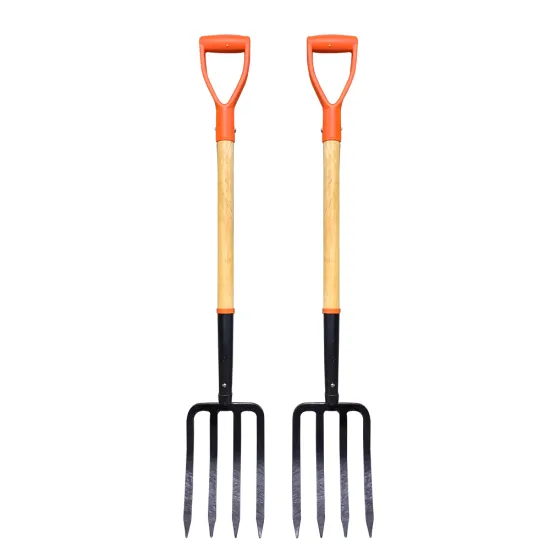 Wholesale 4 Teeth Carbon Steel Hand Garden Planting Fork