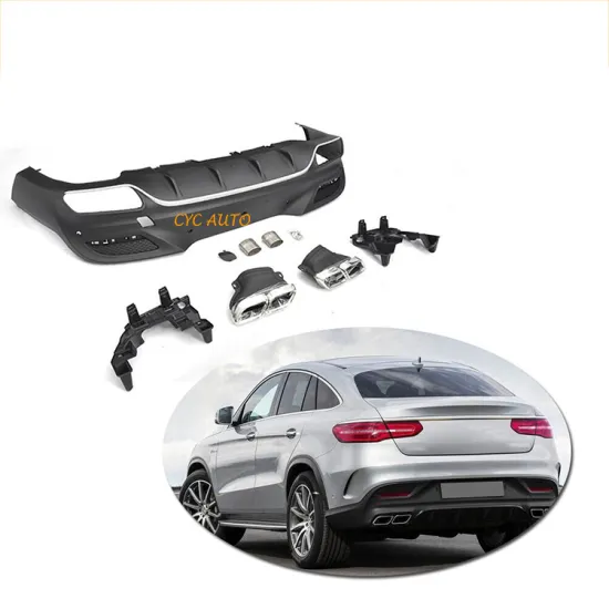 C292 Diffuser Rear Bumper Replacement for Mercedes-Benz GLE63 X292 2015-2019