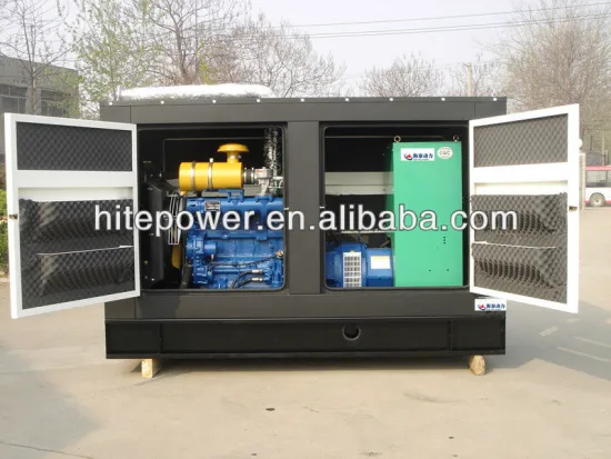 shandong manufacturer high quality 50kw LPG generators with silent canopy