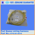 PC300-7 wiring harness 6743-81-8310 excavator spare parts
