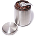 Stainless Steel Coffee Canister Food Storage Container