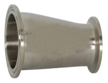 Food Grade Sanitary Stainless Steel Tri-Clover Eccentric Reducer