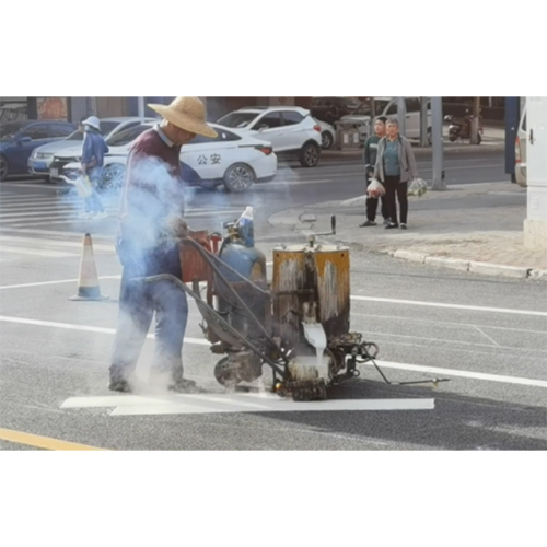 Hand Push Thermoplastic Road Marking Machine