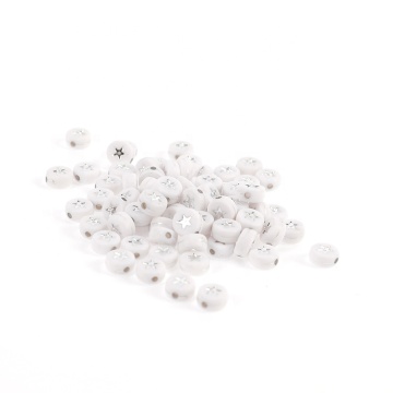 700 pezzi di argento acrilico bianco per la creazione di gioielli