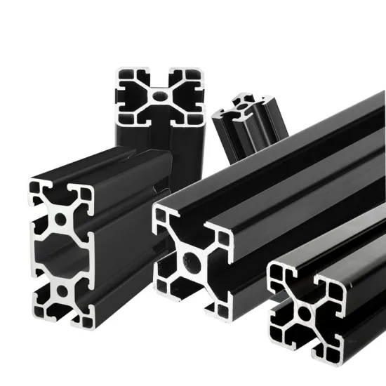 Alu 4040 T Slot Black 40x40 Aluminium Profile Kit
